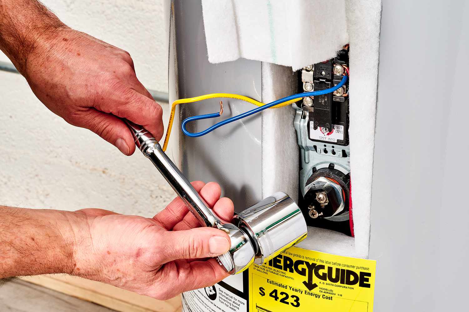 What Size Socket Is A Water Heater Element