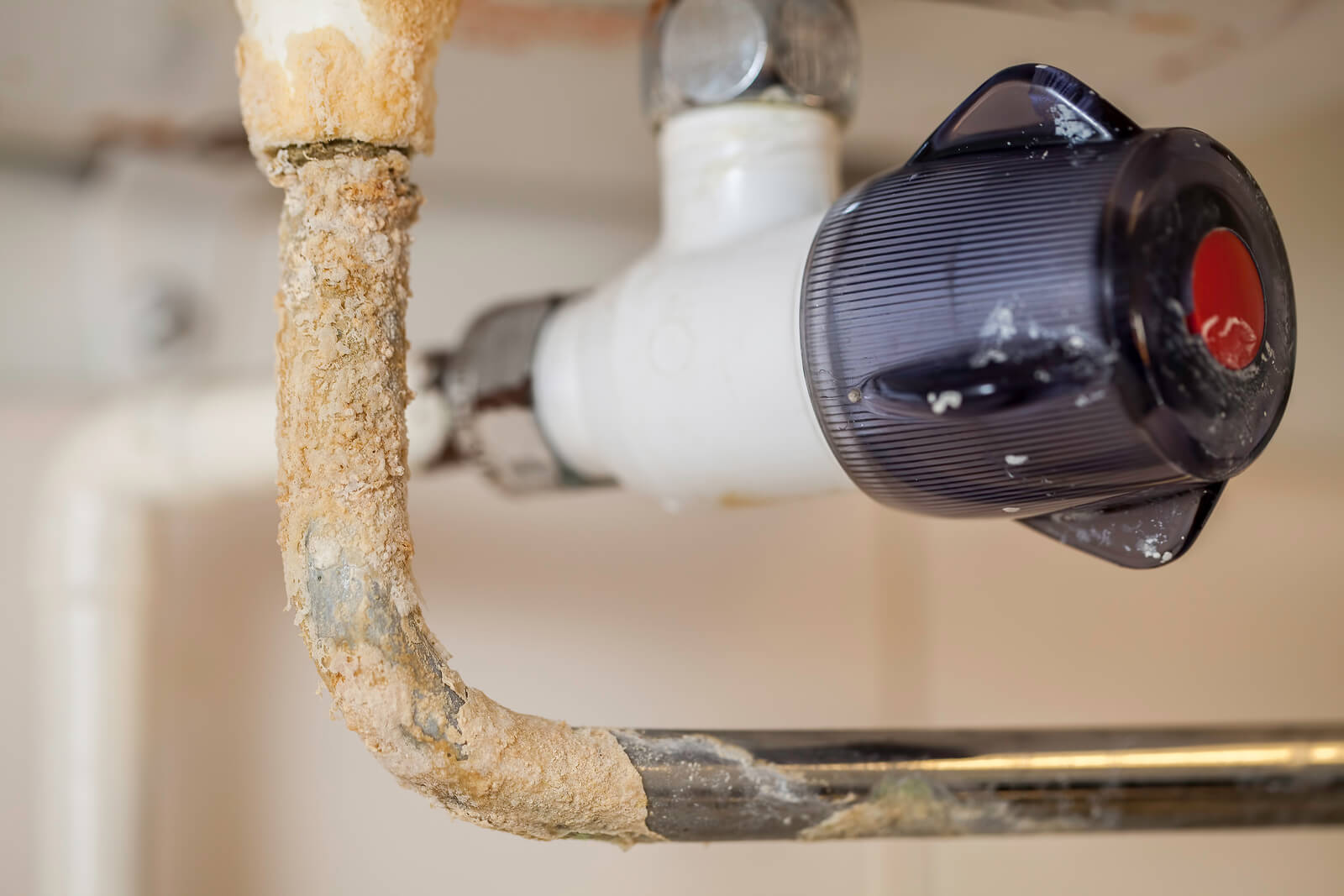 Where Does The Mineral Buildup On Plumbing Fixtures Come From?