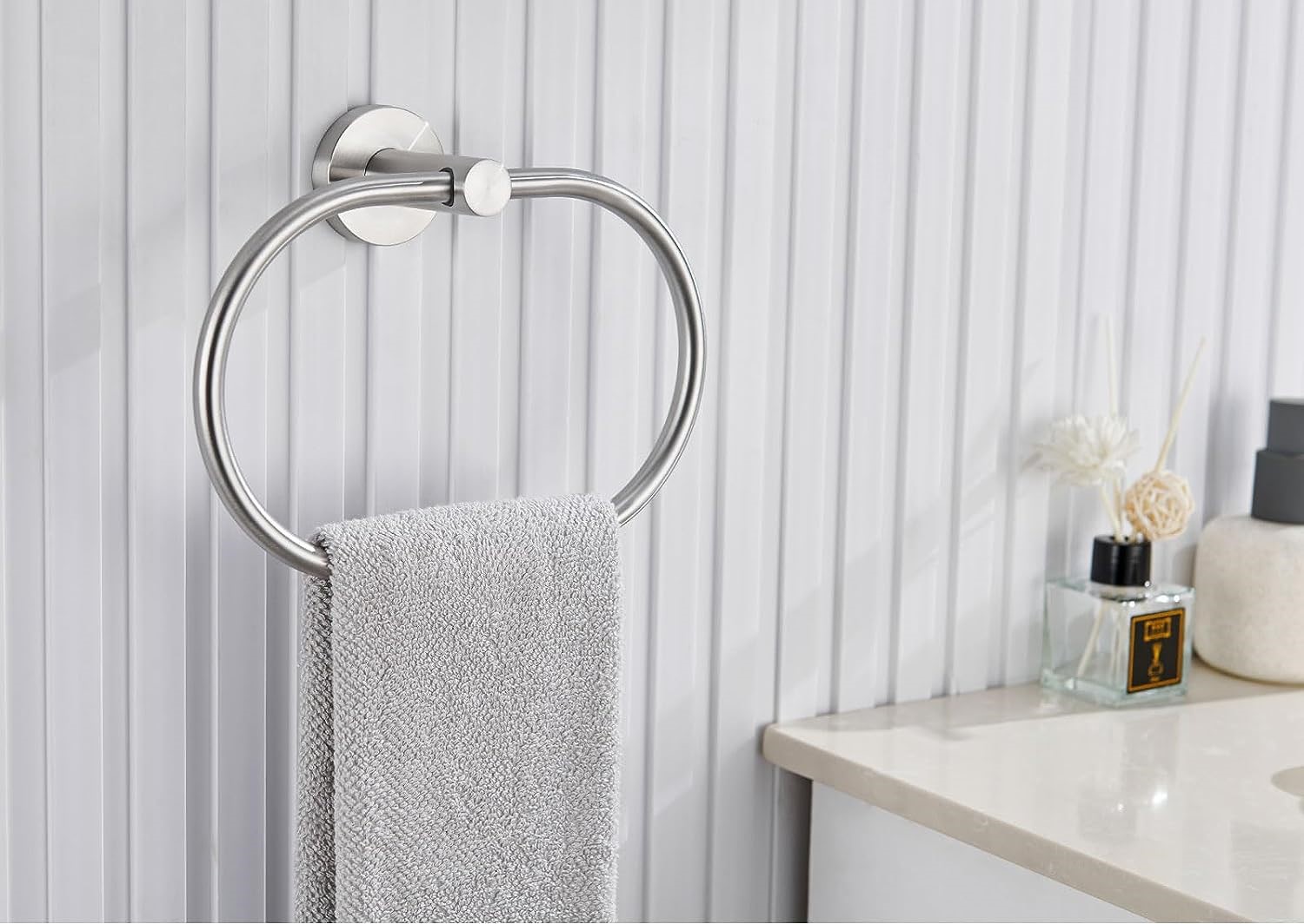 Plantex Royal Stainless Steel Napkin Ring/Towel Ring/Napkin Holder/Bathroom  Accessories (Chrome) - AddMeCart