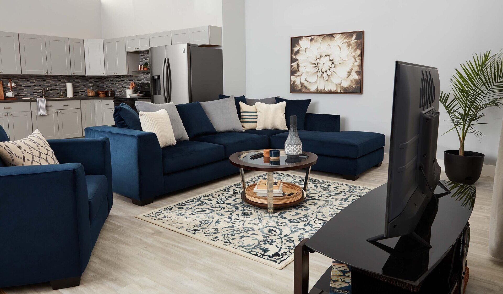 Where To Place A Rug In A Living Room