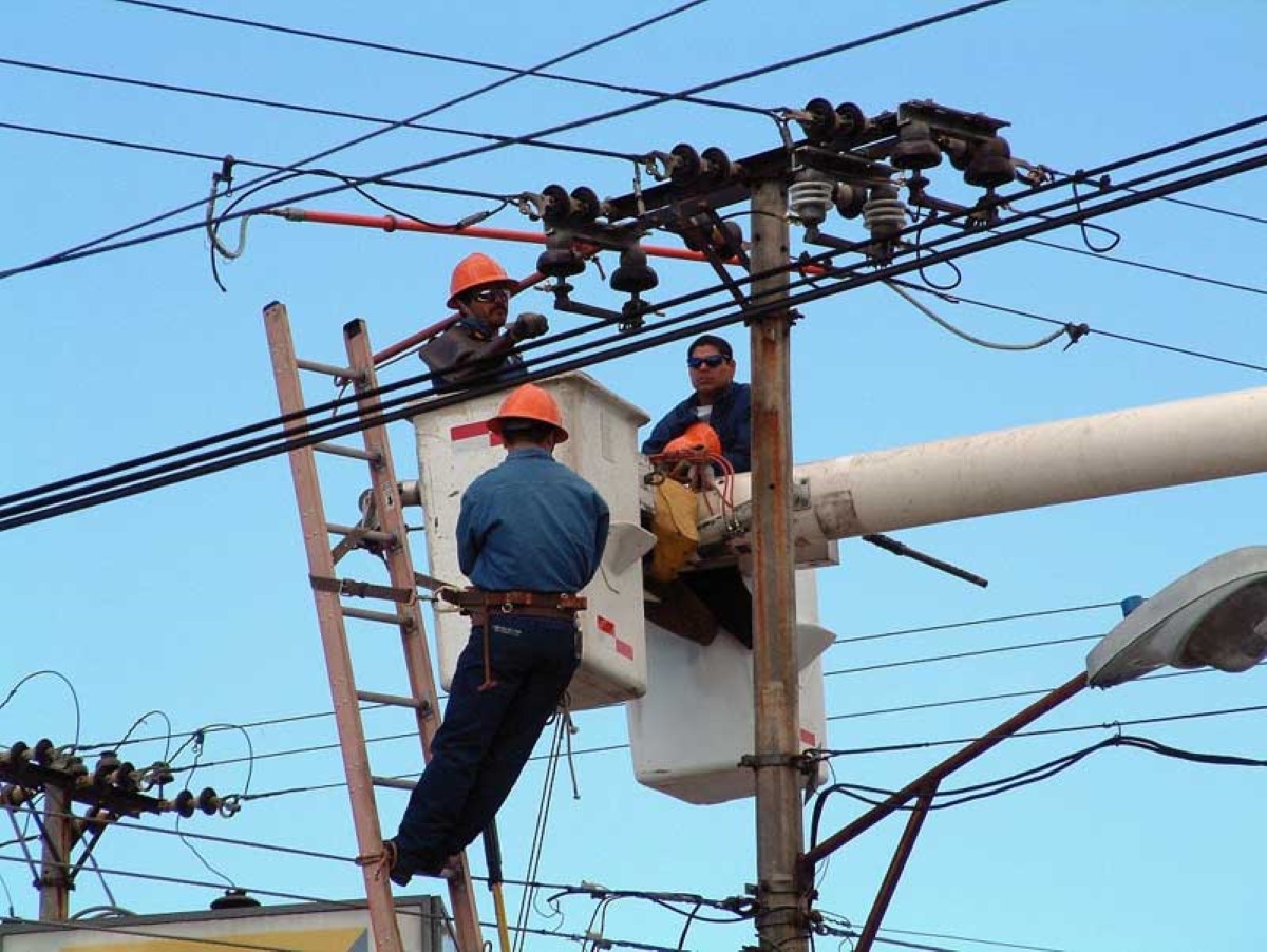 Which Ladder Materials Should Be Avoided When Working Near Power Lines