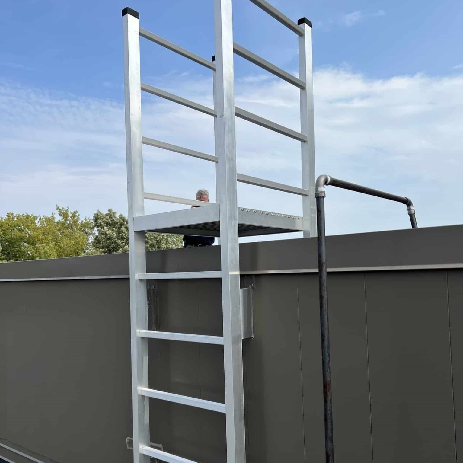 Which Type Of Ladder Is Permanently Attached To A Building Or Structure?