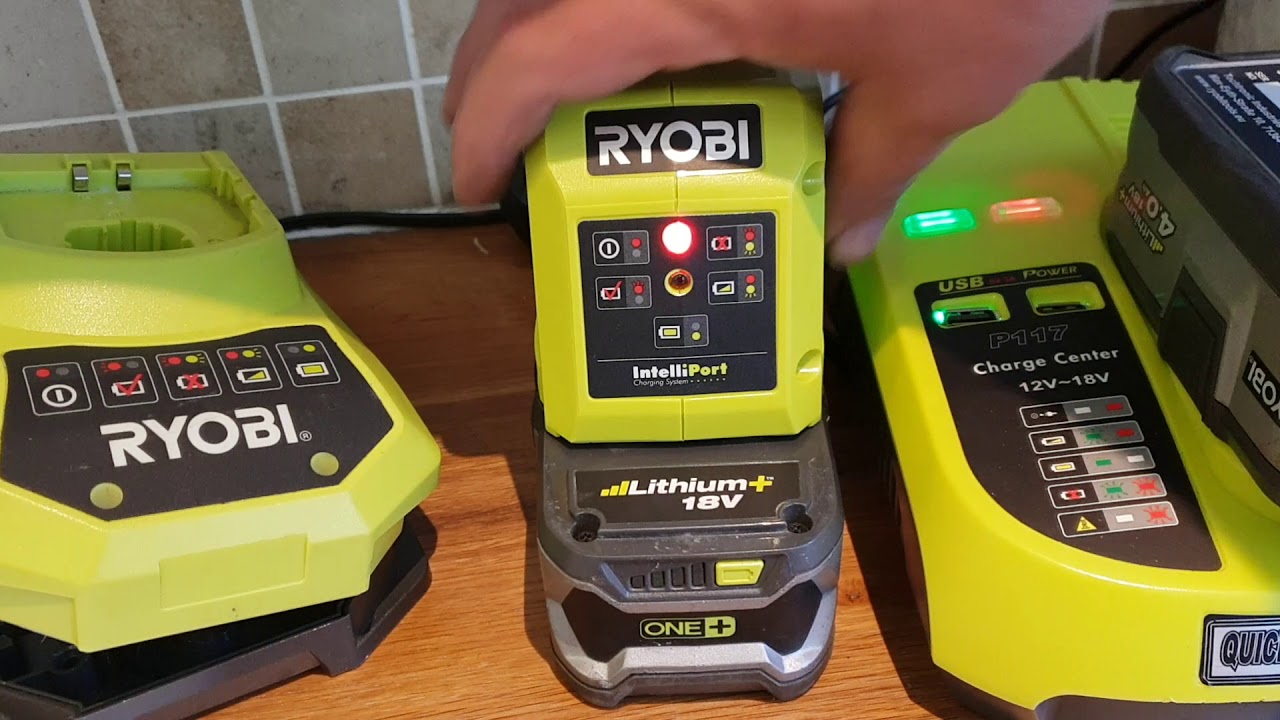 What does this single flashing light on Ryobi One Plus Battery mean? : r/ ryobi