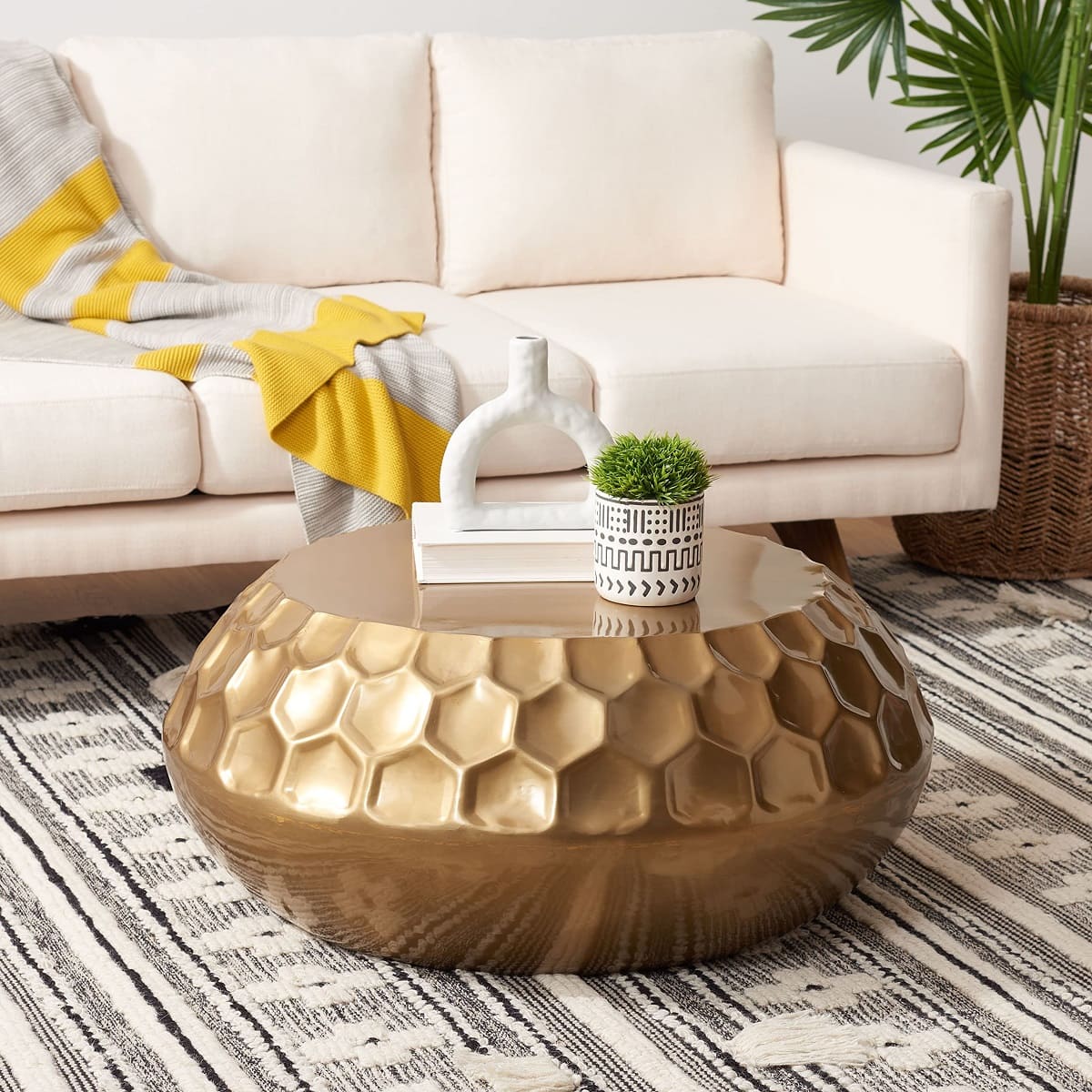 10 Best Brass Coffee Table For 2024