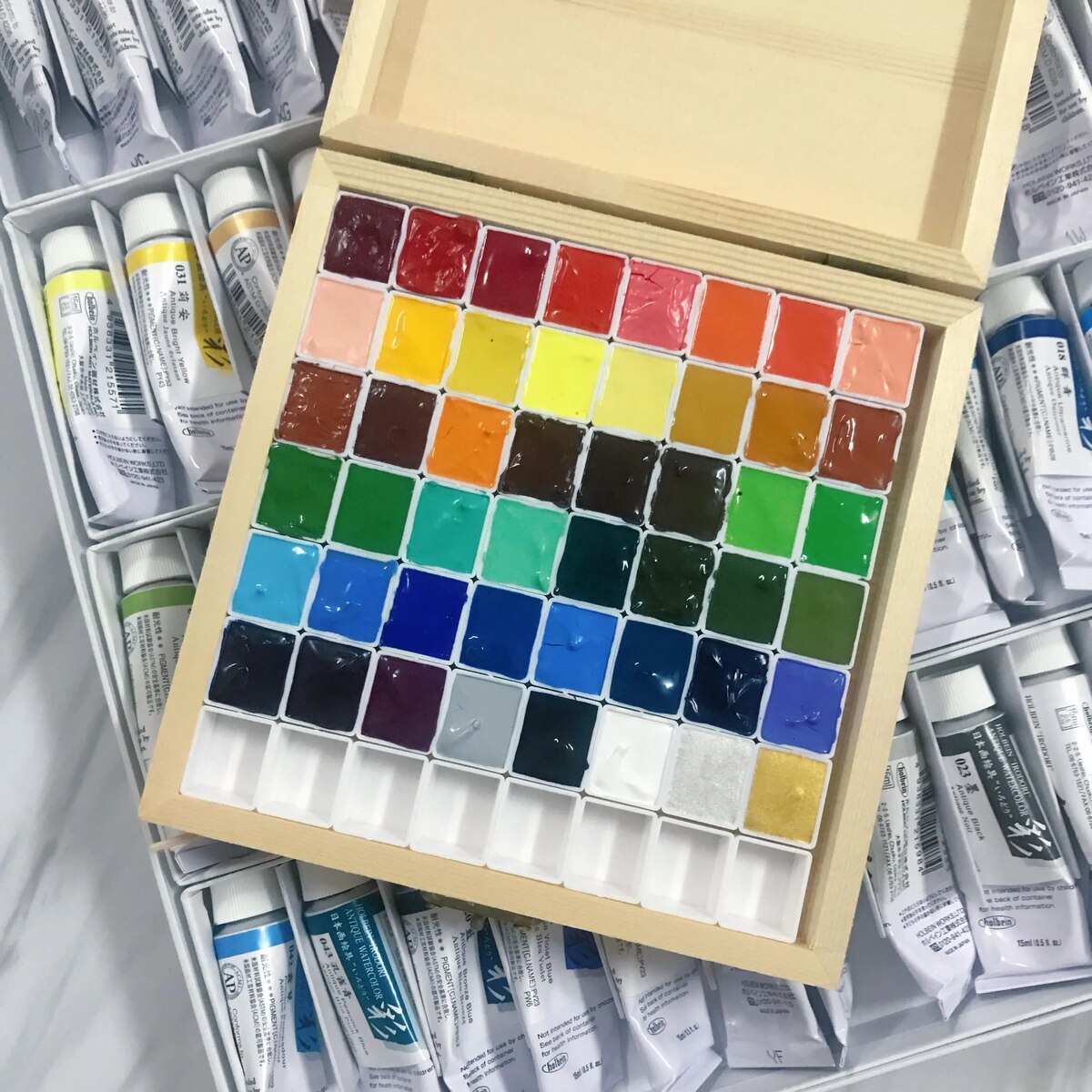 48-color Watercolor Paint, Washable Watercolor Paint Set, Non-toxic Watercolor  Paint Set, Suitable For Children, Adults, Beginners