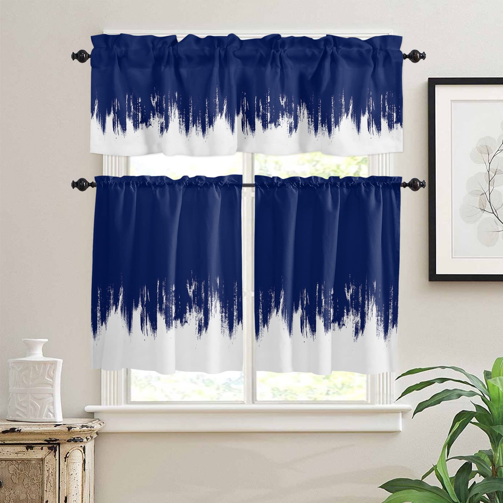 10 Superior Blue Kitchen Curtains And Valances Set for 2024