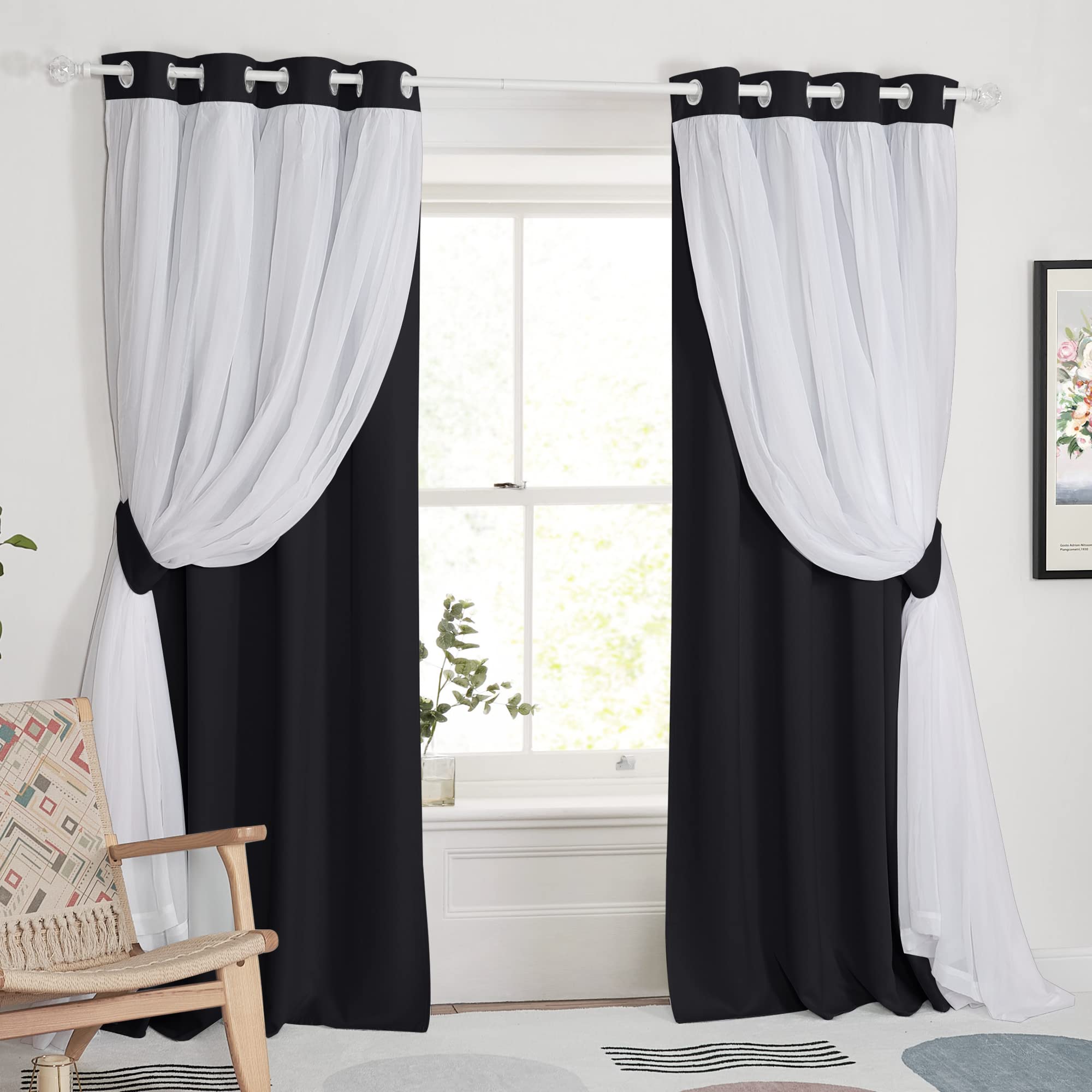 11 Amazing Black And White Drapes for 2023