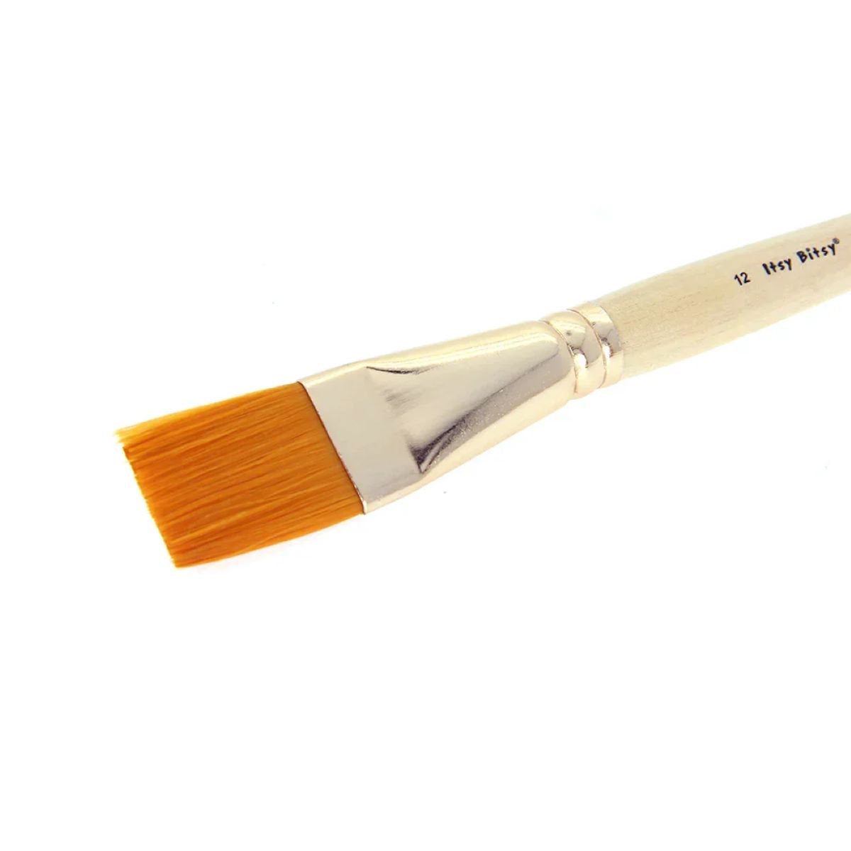 Flat brush, size 12