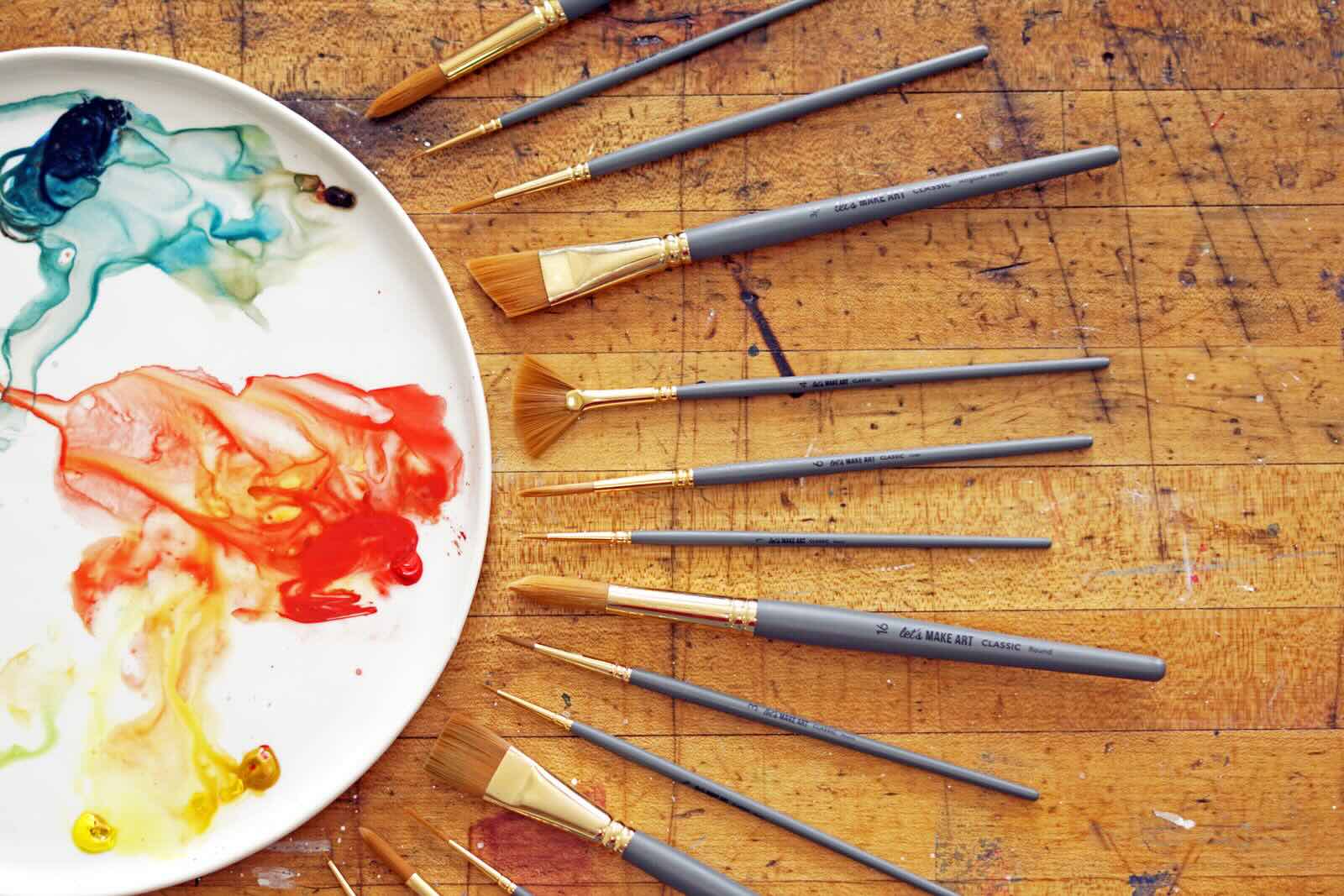 11 Best Art Paint Brushes For 2024