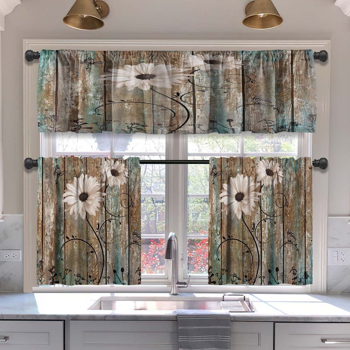 12 Amazing Kitchen Curtains And Valances Set for 2024