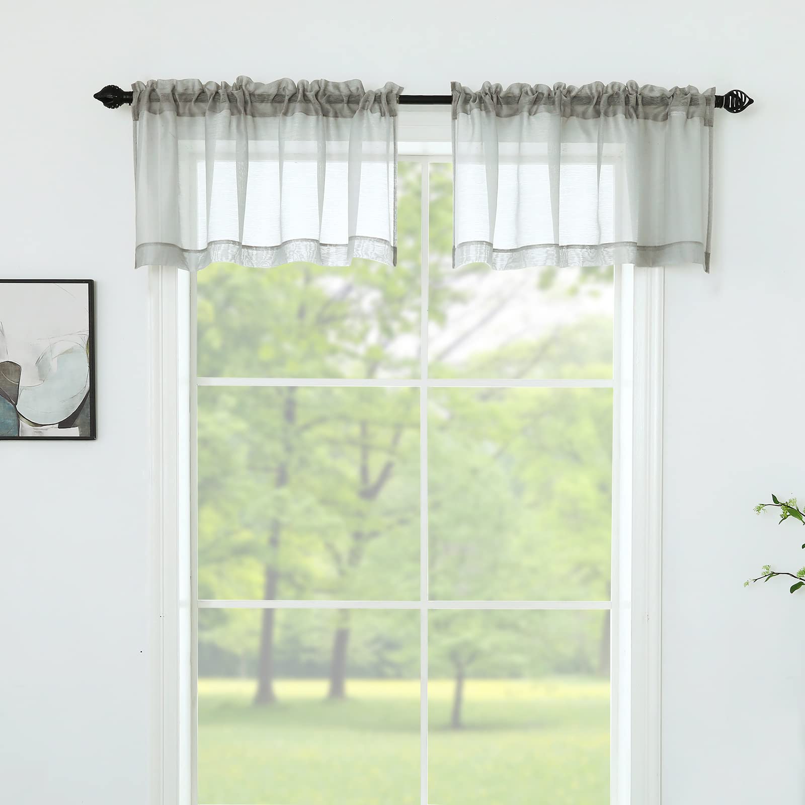 12 Amazing Sheer Valances For Windows for 2024