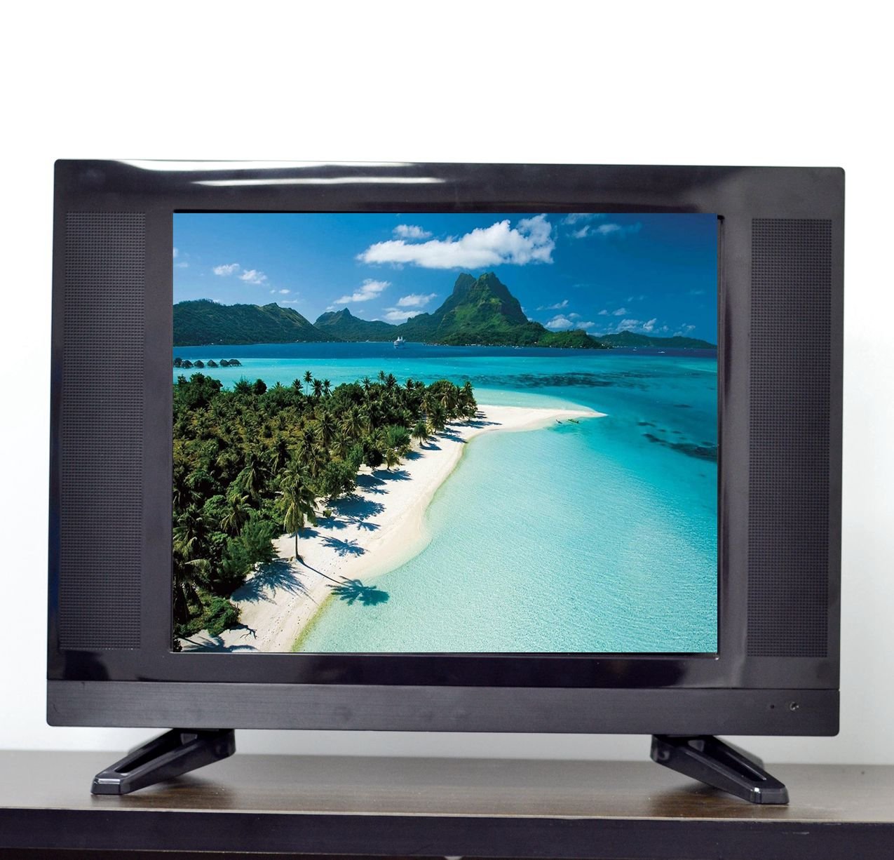 19 Inch TV, FHD LED Flat Screen TV 1080p IPS Display w/Digital Dual Tuners  ATSC/HDMI/VGA/AV/USB, 12 Volt RV TV Built in Dual Speakers Suitable for