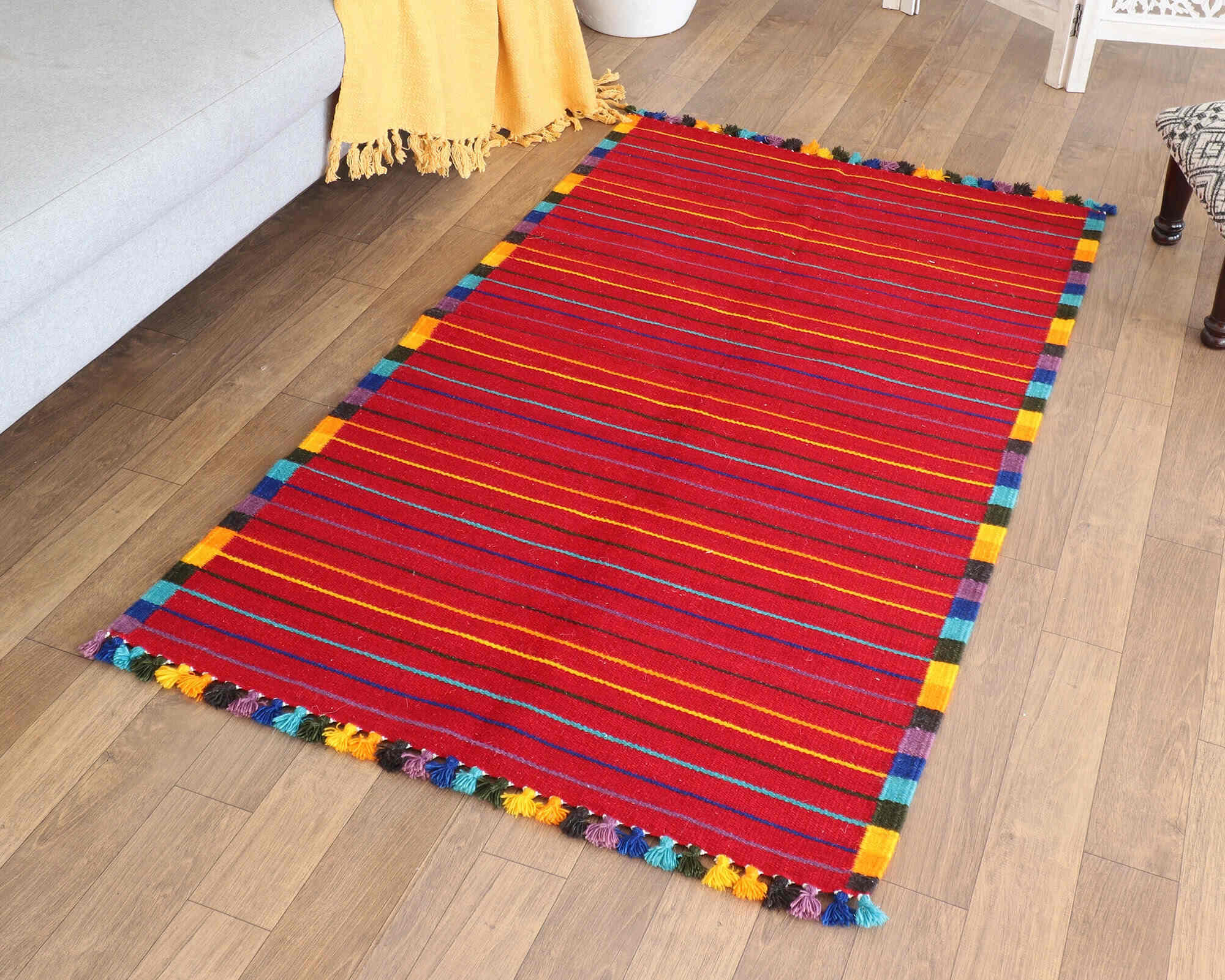 Lahome Moroccan Washable Living Room Rug - 3x5 Area Rugs for