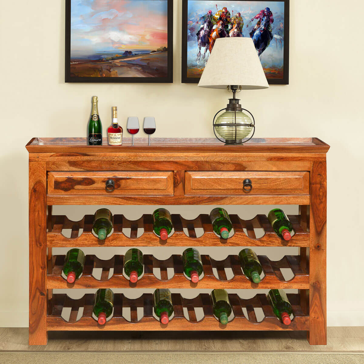 12 Best Console Table With Wine Rack For 2024