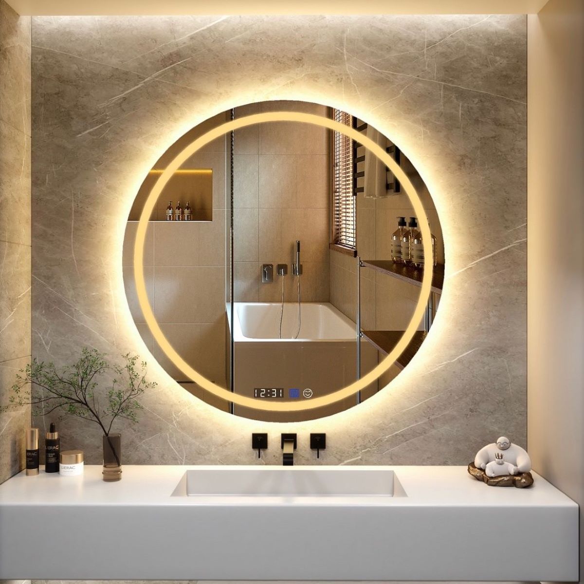 12 Incredible Bathroom Mirrors Wall Mounted for 2024