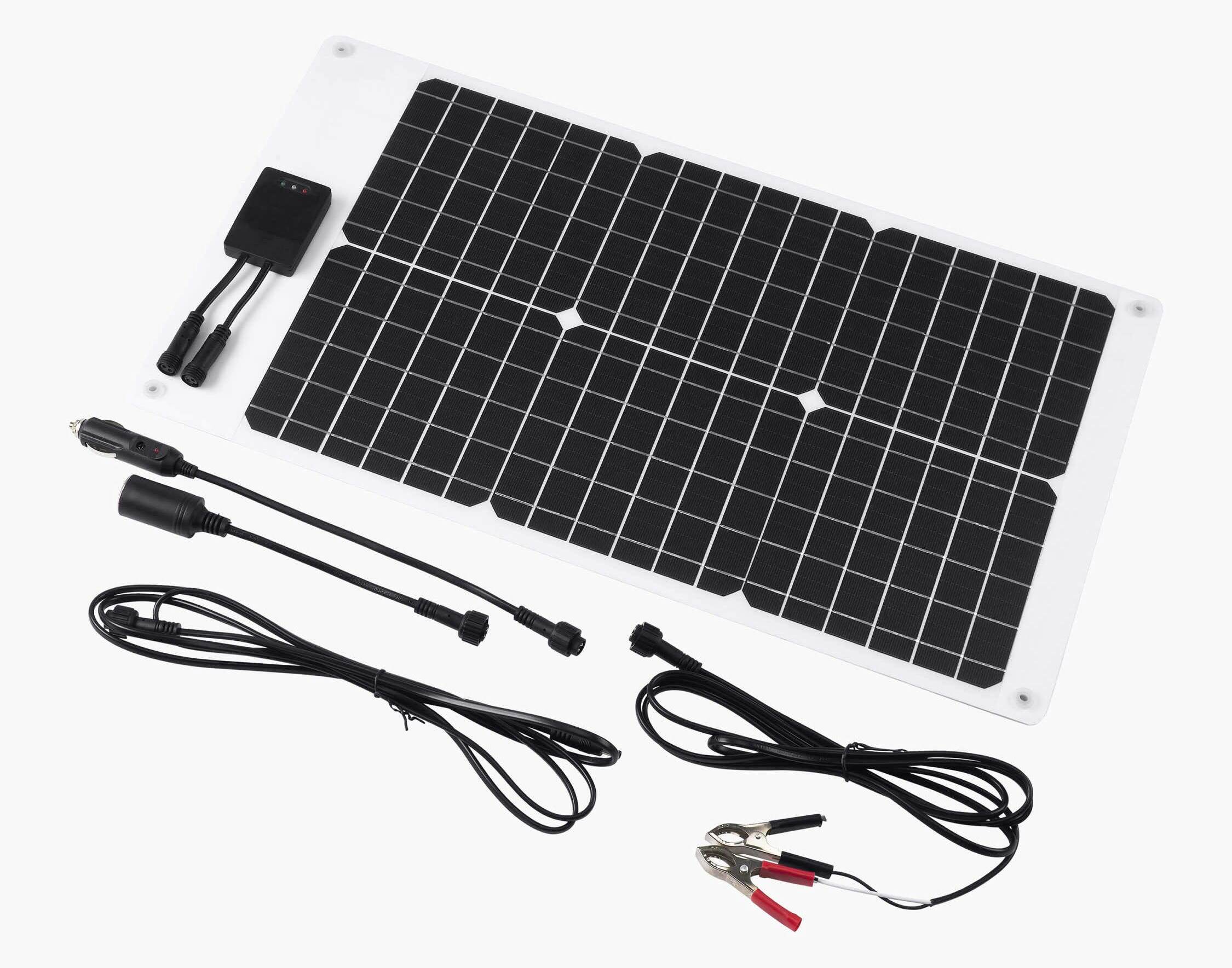 DOKIO 160W Pro 18V Portable Solar Panel Kit Folding Solar Charger