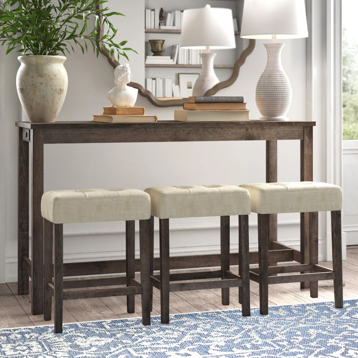 13 Best Console Table With Stools For 2023