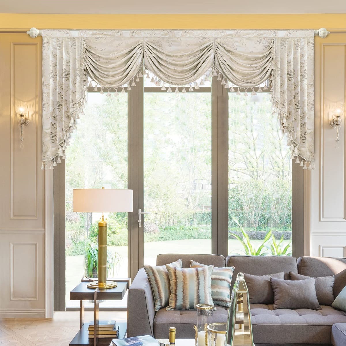 13 Best Curtain Valances For Living Room for 2024