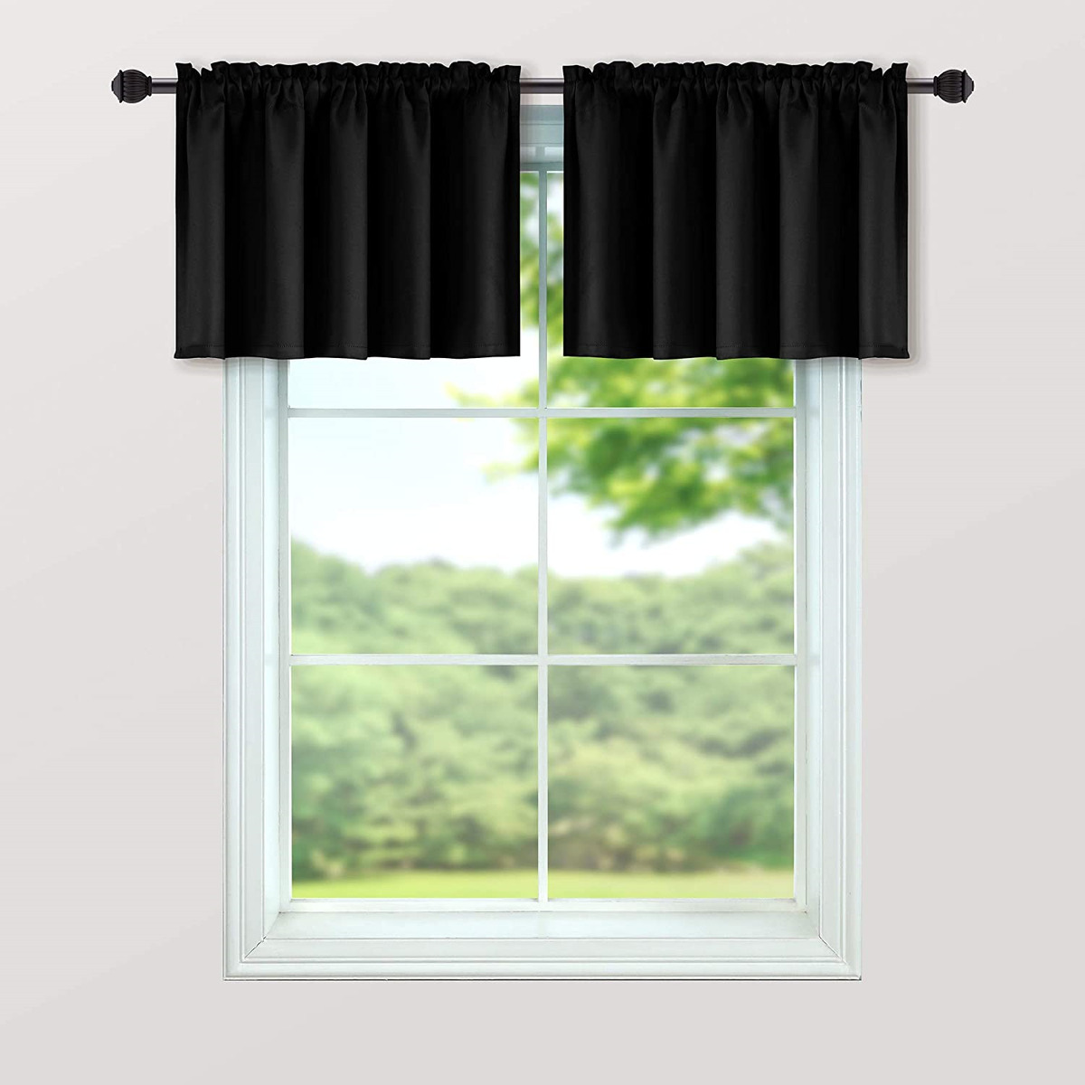13 Incredible Black Valances For Windows for 2024