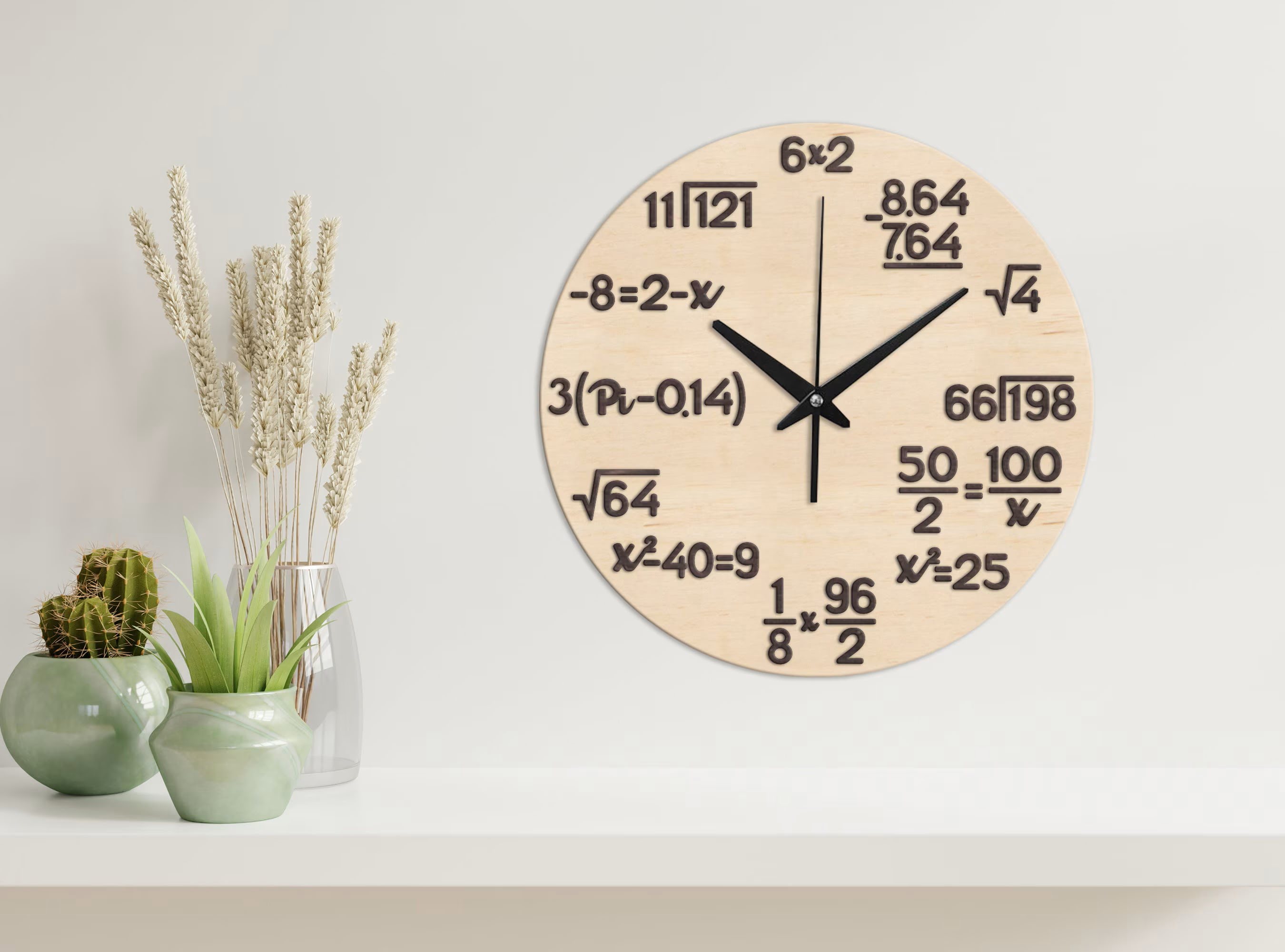 13 Incredible Math Wall Clock for 2023