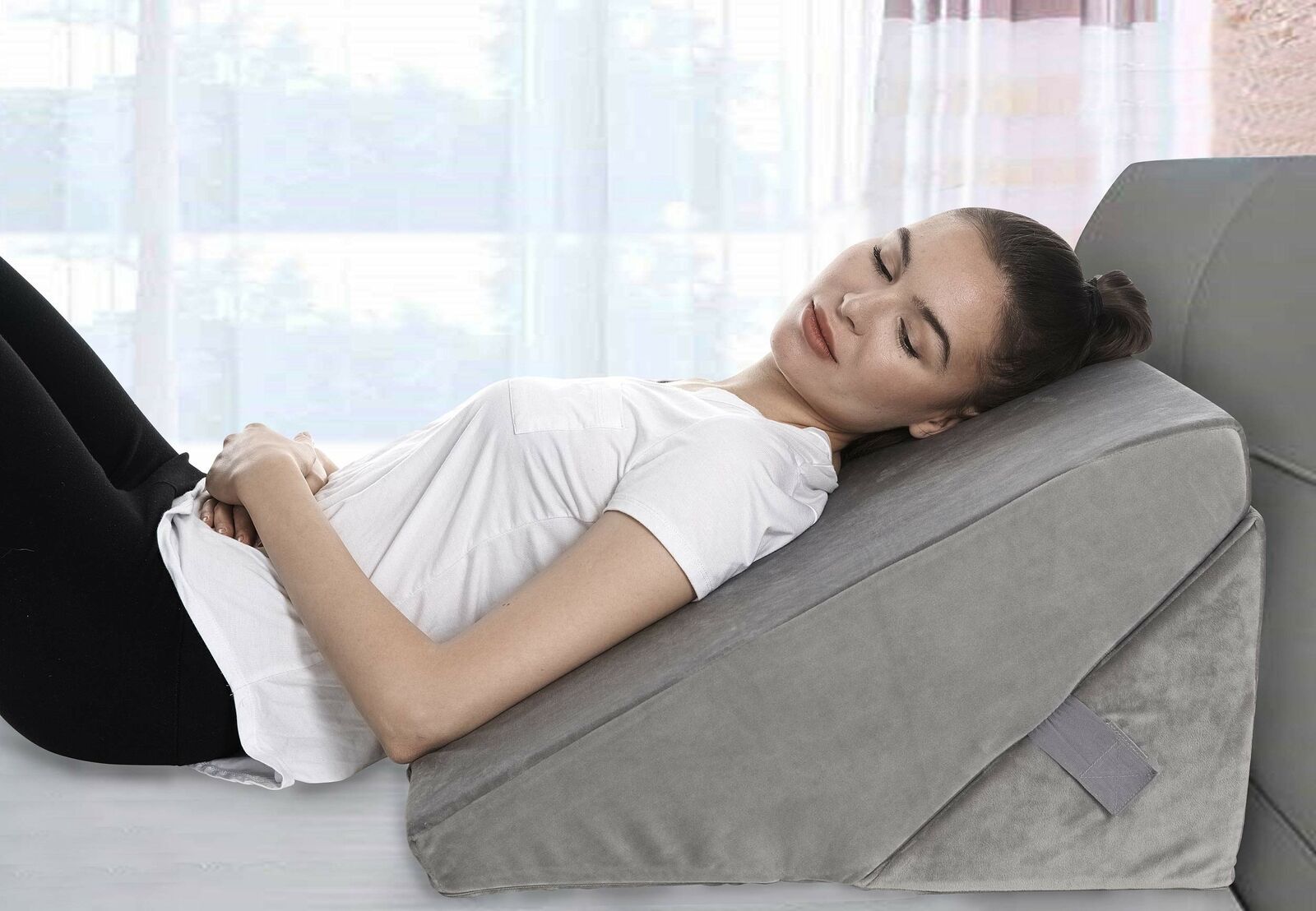 7.5 Wedge Pillow For Acid Reflux - Dr. Recommended Height
