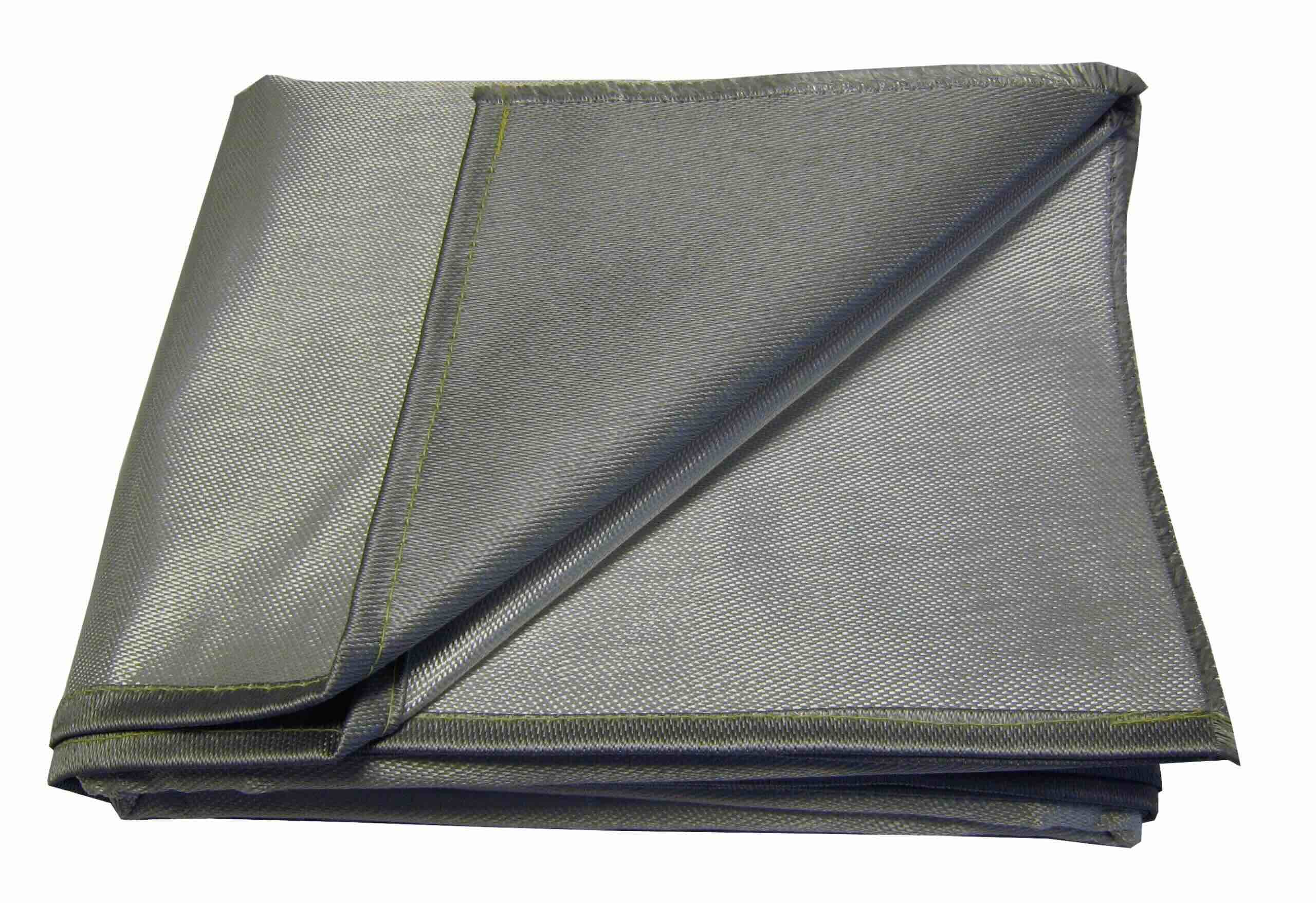 2 pack - Welding Blanket 4x6 Fiberglass. Cover, Retardant | Fireproof.  Thermal resistant insulation. Brass grommets for easy Hanging and Protection
