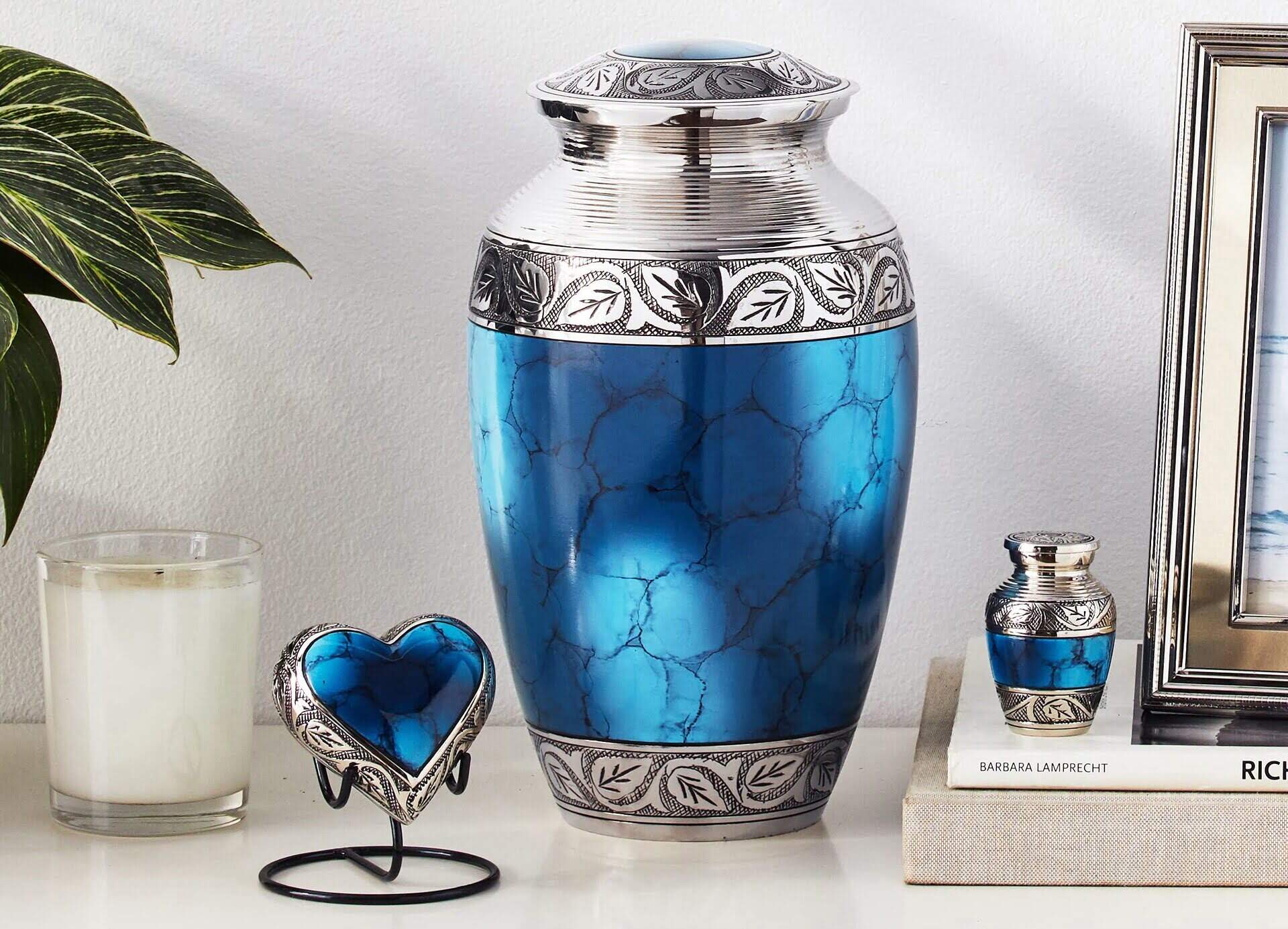 14 Amazing Blue Urns For 2024