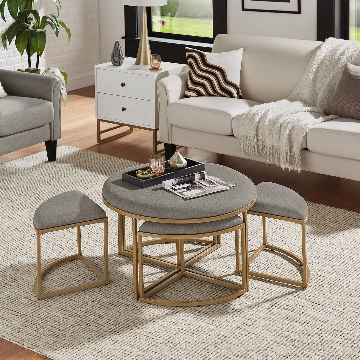 14 Amazing Coffee Table With Stools For 2023