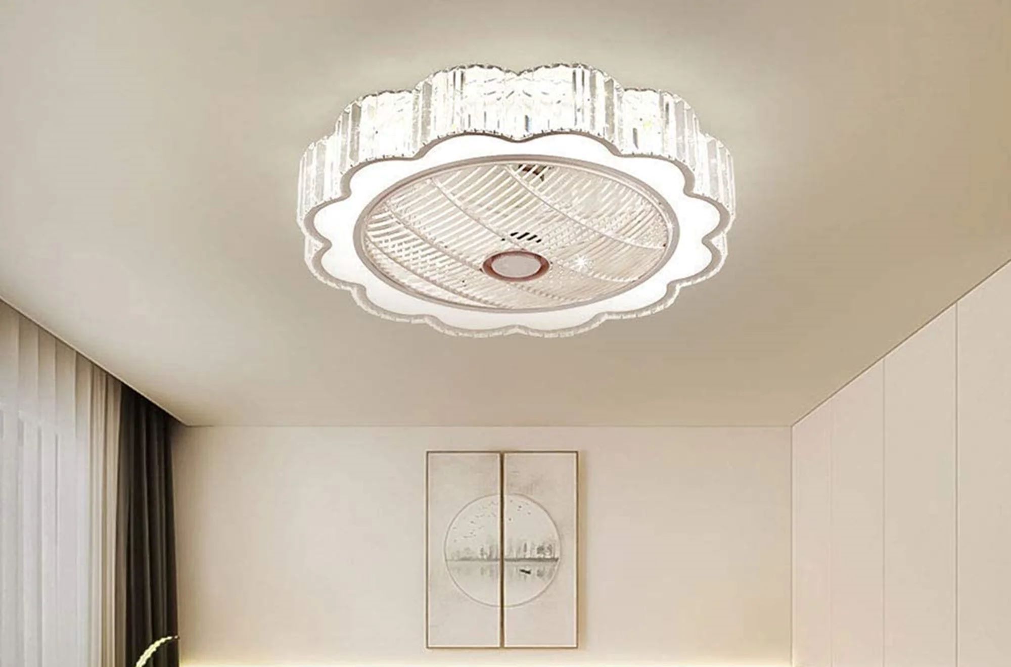 14 Amazing Flush Mount Ceiling Fans With Lights For 2023 1697364523 