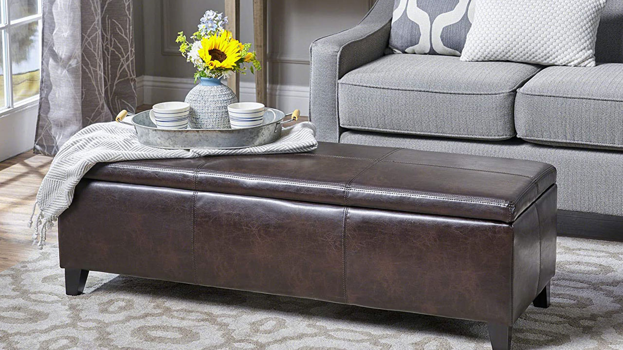 14 Amazing Leather Ottoman Coffee Table For 2024