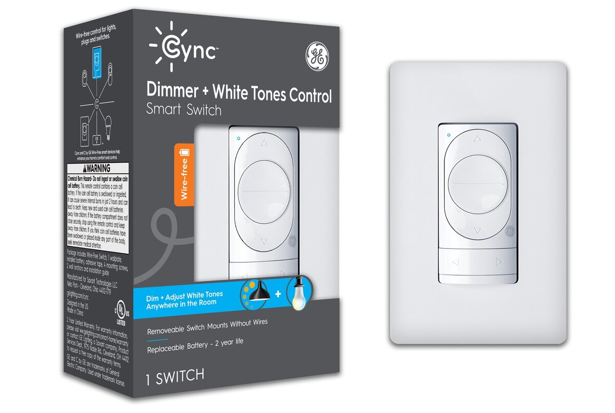 BN-LINK WiFi Smart In-Wall Light Switch, No Hub Required with Timer Function, White, Compatible with Alexa and Google Assistant, Neutral Wire Needed