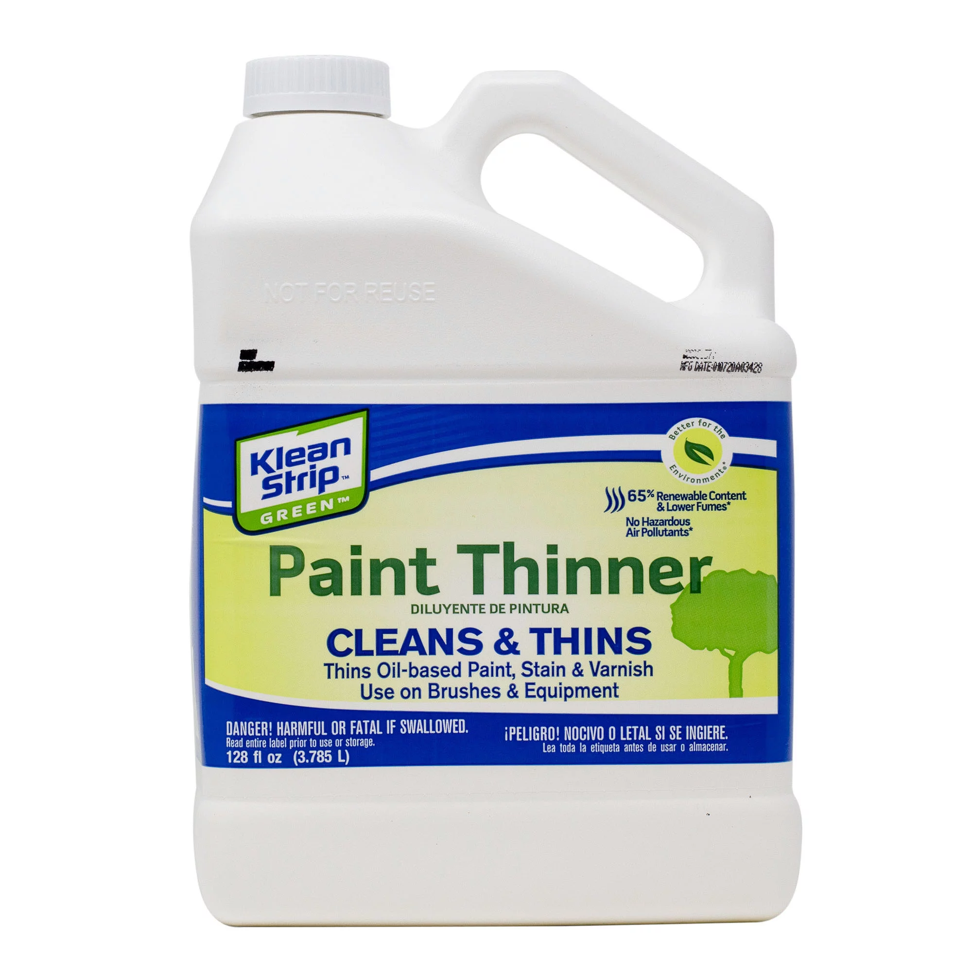 Centaurus AZ Klean Strip Paint Thinner 1 Gallon - Cleans Enamel Paint and Airbrushes Paint and Decrease Viscosity of Stain from Brushes and Art