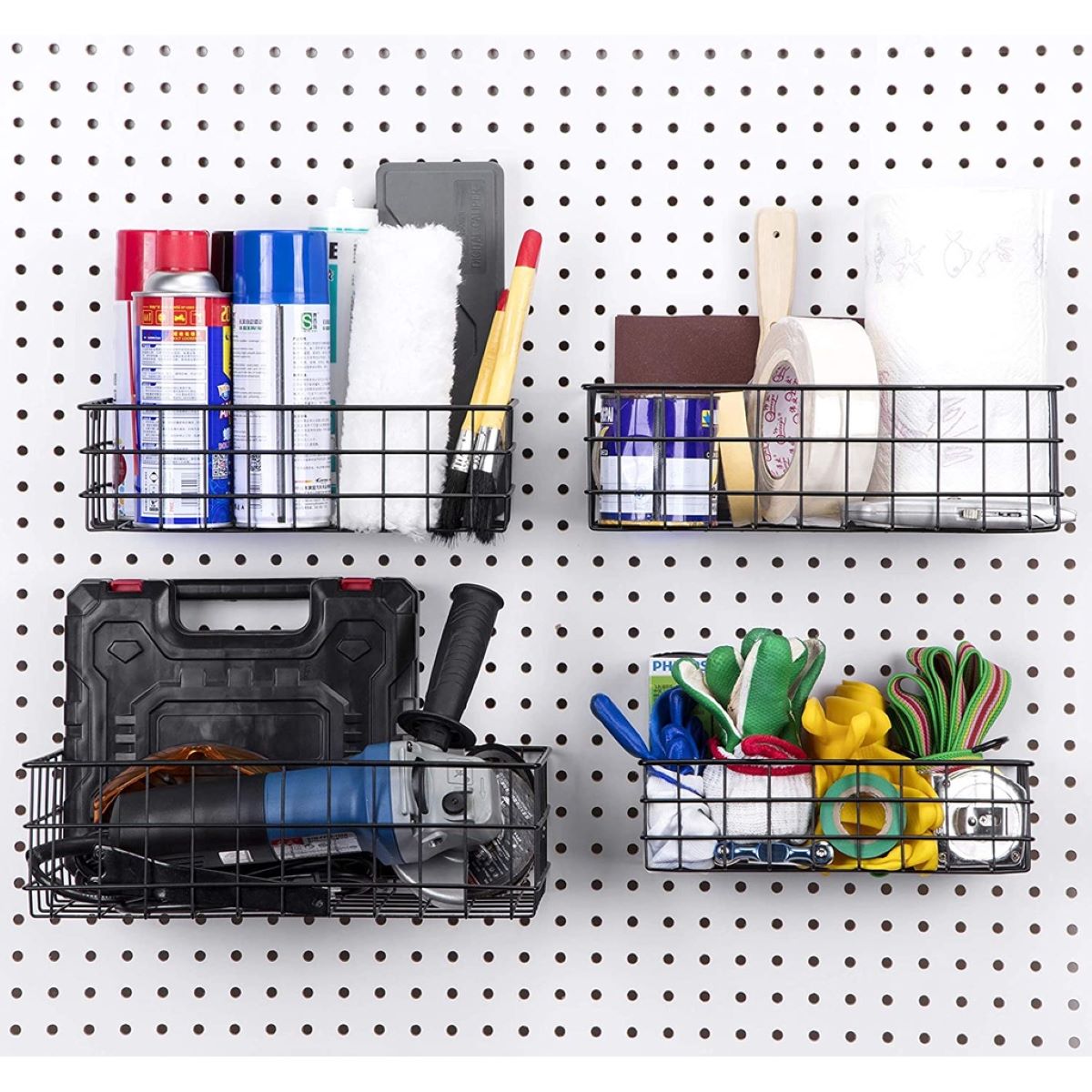 14 Superior Pegboard Baskets for 2023