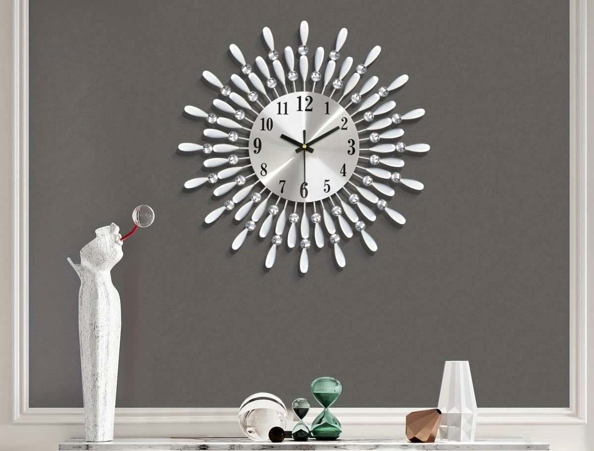 14 Unbelievable Silver Wall Clock for 2023 | Storables