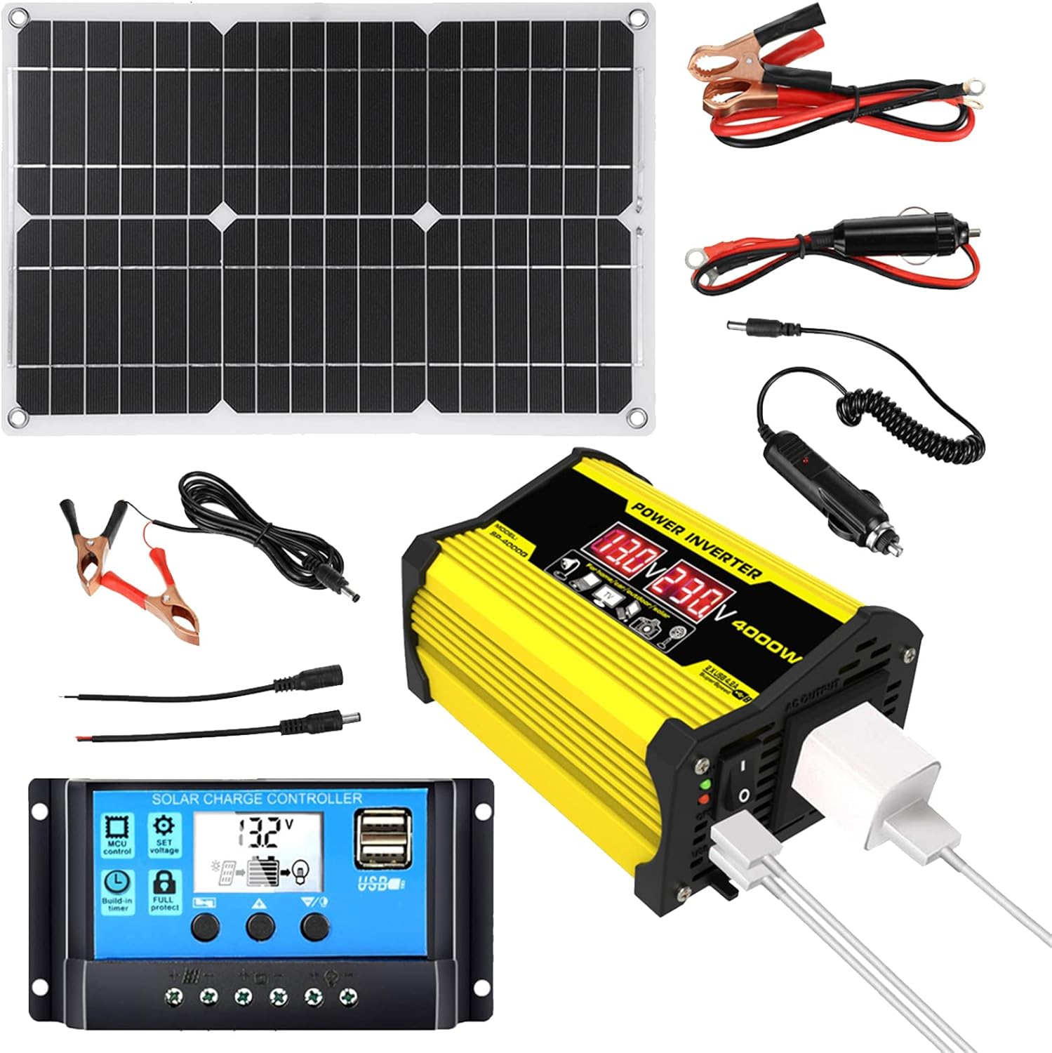 14 Unbelievable Solar Panel Kit With Battery And Inverter For 2024