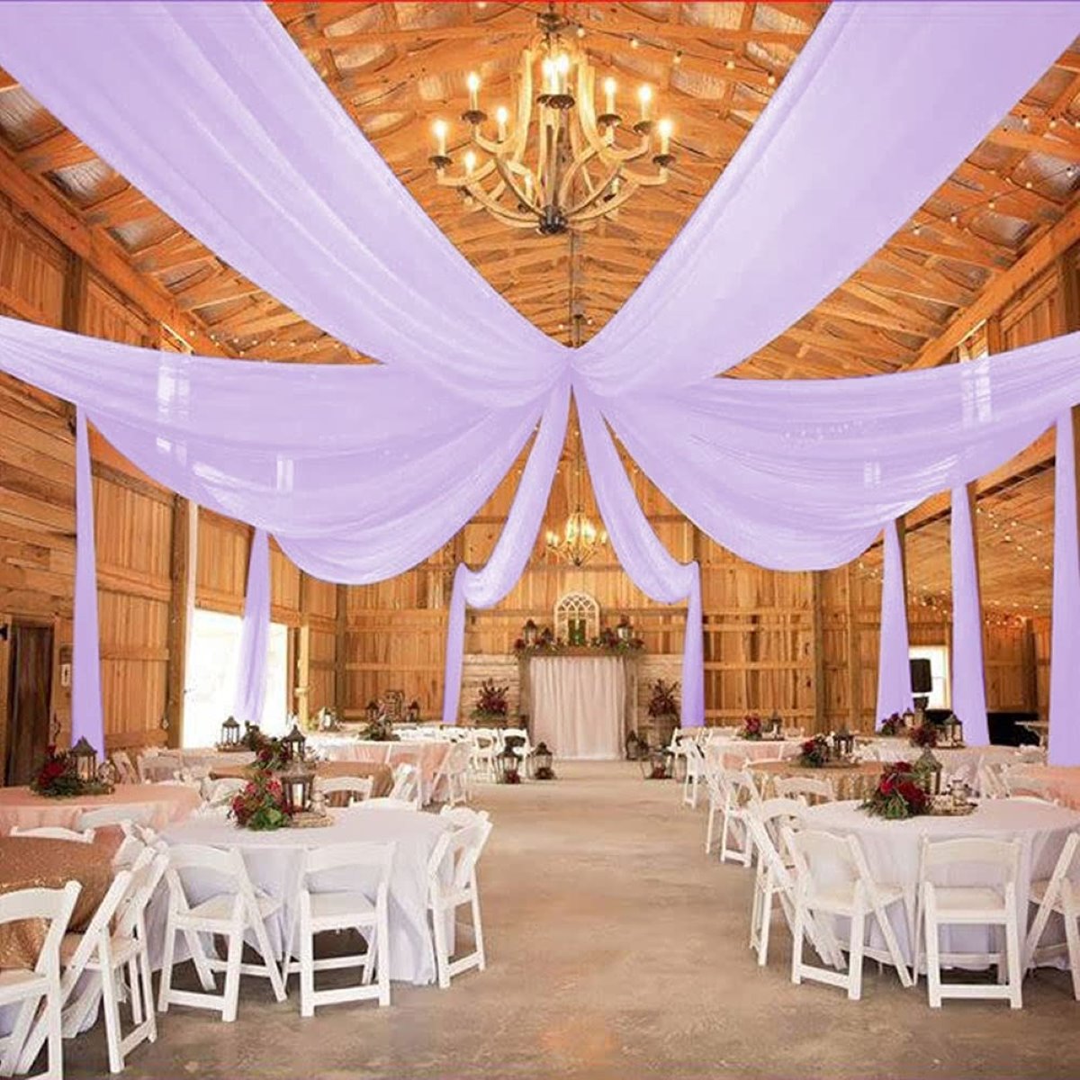 15 Amazing Ceiling Drapes For Weddings for 2024