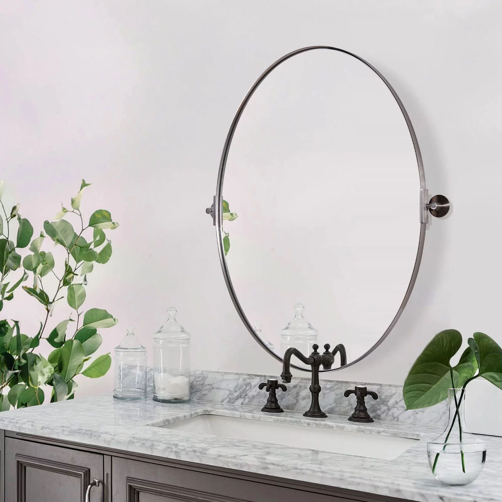 15 Best Oval Mirrors For Bathroom for 2024