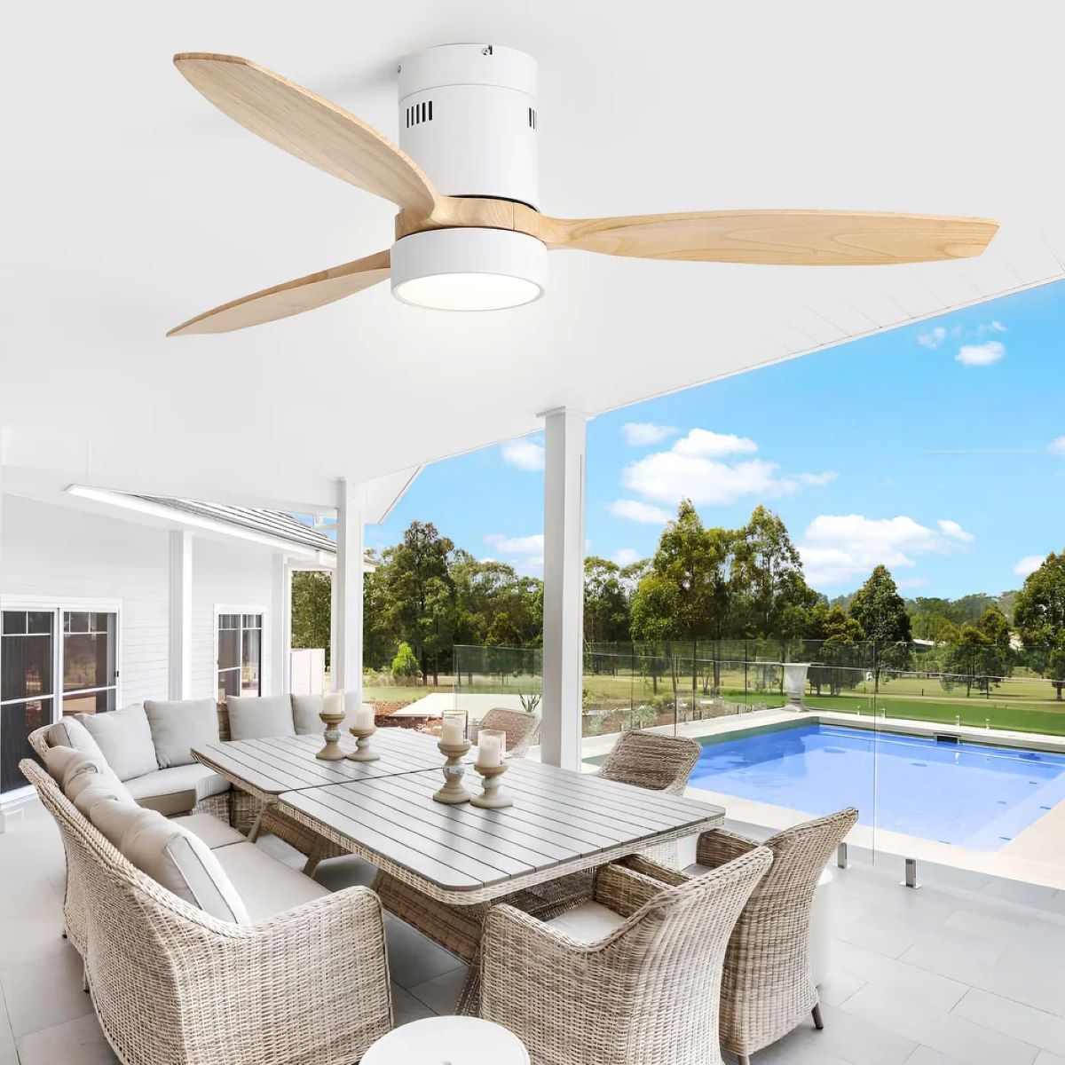 15 Incredible Flush Mount Outdoor Ceiling Fan for 2024