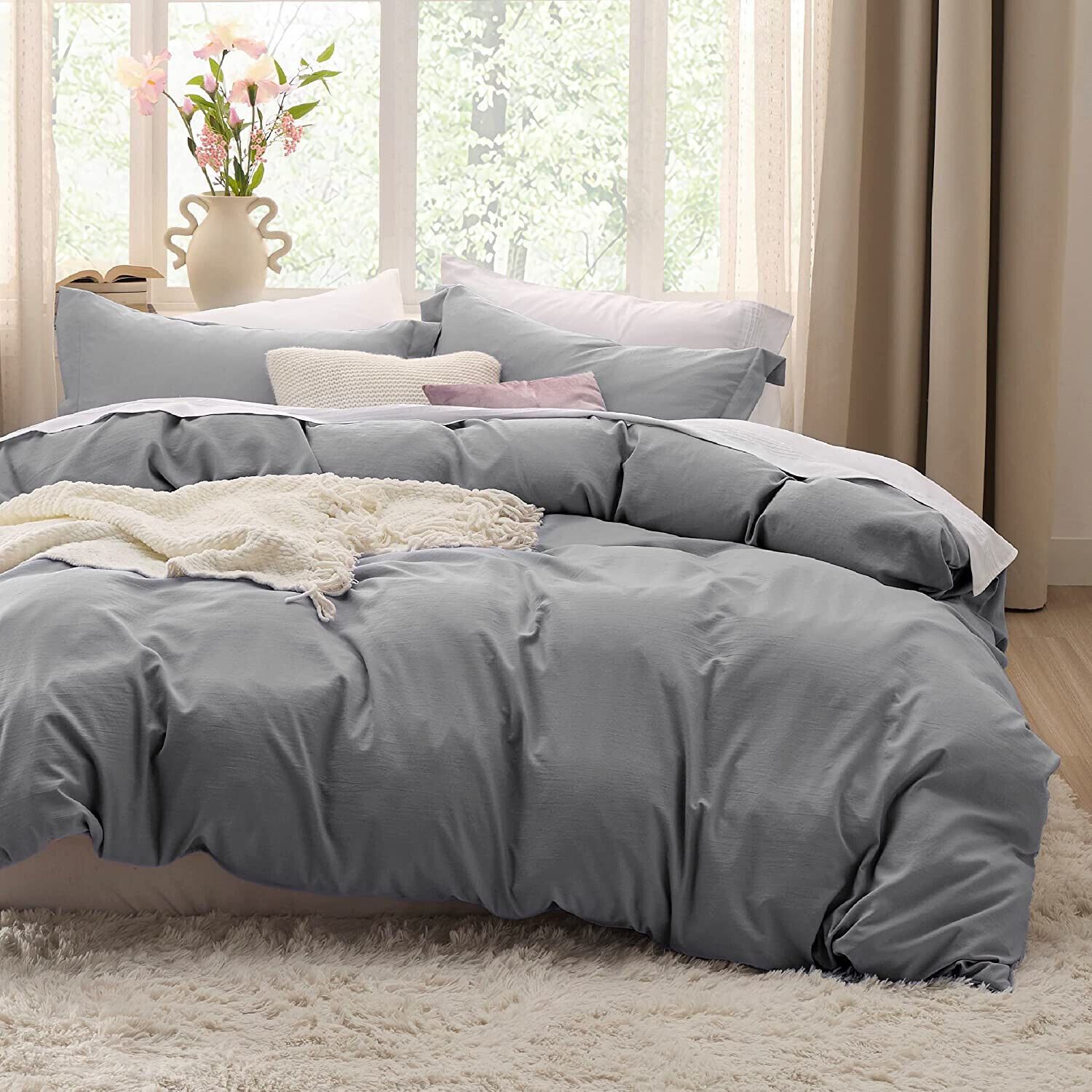 15 Incredible Grey Duvet Cover for 2024