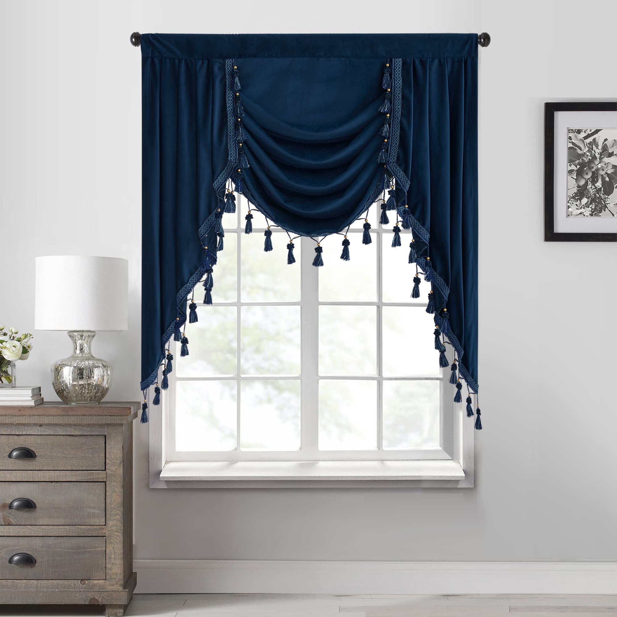 15 Incredible Navy Blue Valances For Windows for 2024