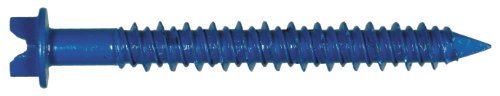 Hillman Tapper Masonry Fastener - Reliable Hex Head Slotted Fastening