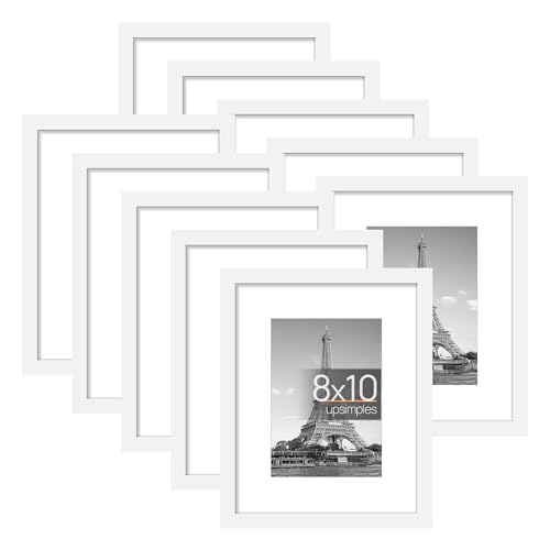 Icona Bay 4x6 White Picture Frames, 3 PK, Eve Tabletop Picture Frames 