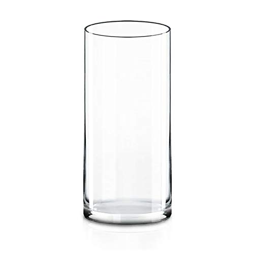 Clear Glass Cylinder Vase