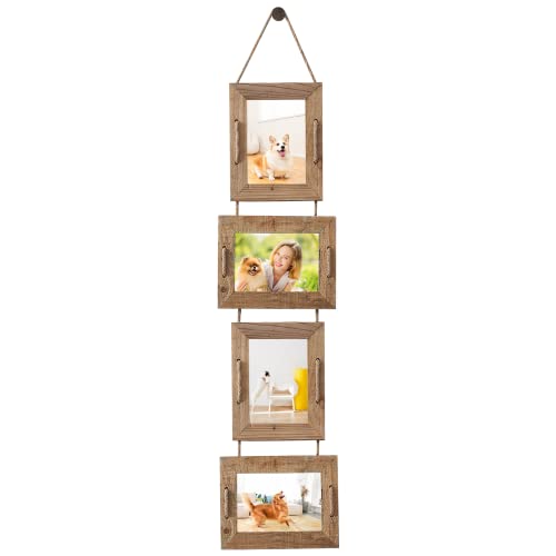Rustic Solid Wood Hanging Picture Frames - ABSWHLM