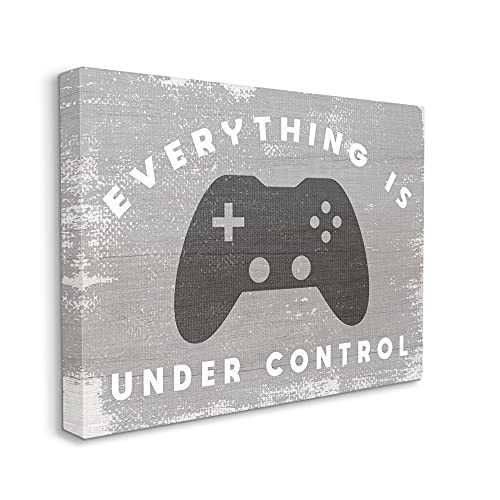Rustic Video Game Controller Canvas Wall Art