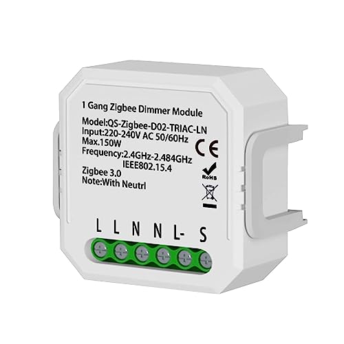 LEOMOCA Zigbee Light Dimmer Switch Module