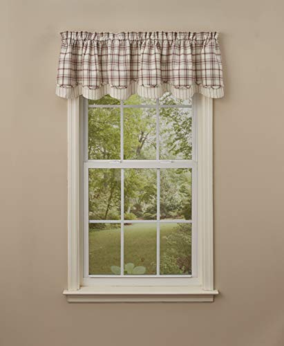 Apple Orchard Plaid Valance