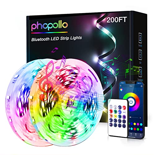 Phopollo Bluetooth LED Strip Lights