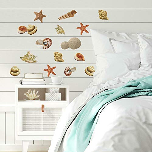 Sea Shells Peel and Stick Wall Decals