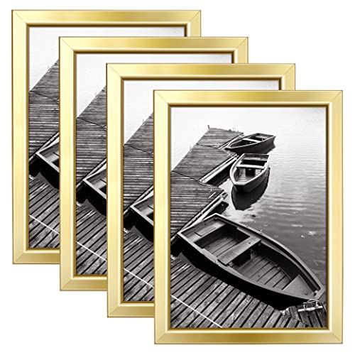 Giverny Gold Photo Frames Set of 4